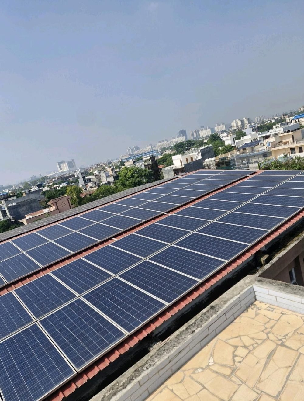380kW On-Grid System - Ursuline Public School, Greater Noida, Uttar Pradesh